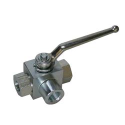 High pressure ball valve