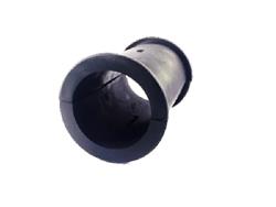 Elastomer insert for HSRS steel clamps