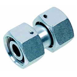 Straight coupling with taper and O-ring