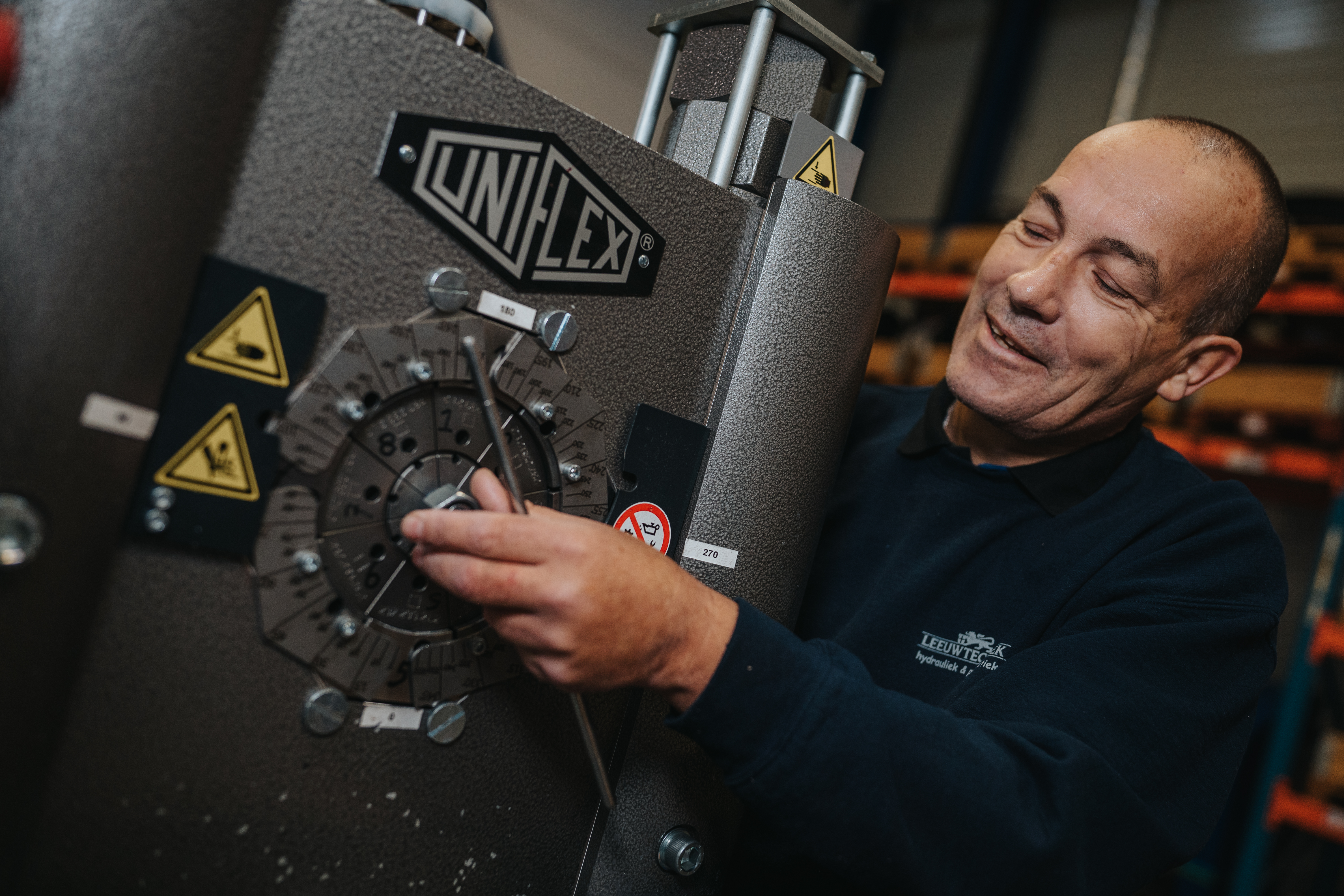 Leeuwtechniek officieel servicepartner van Uniflex